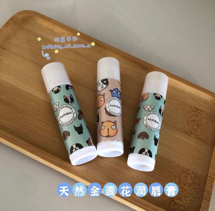 天然金盞花潤唇膏