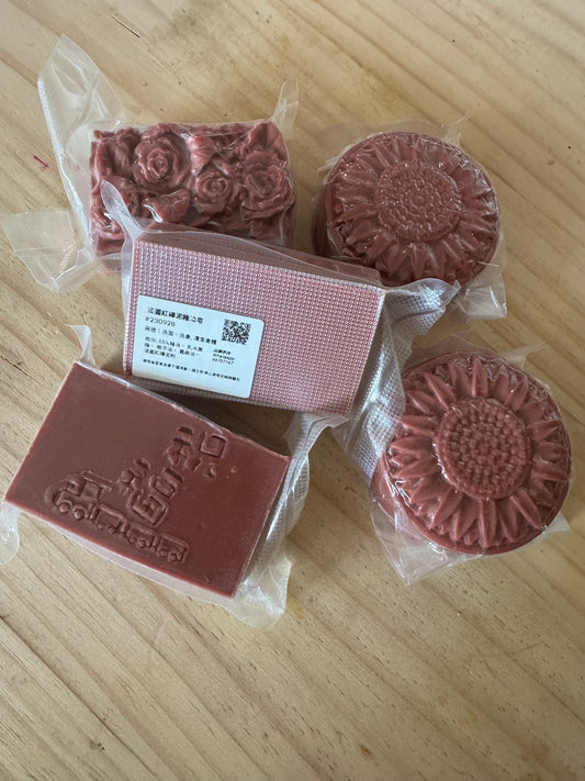 法國紅磚泥豬油皂 #230928
